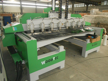 Cтанок фрезерный с ЧПУ по дереву WoodTec T-2512x8