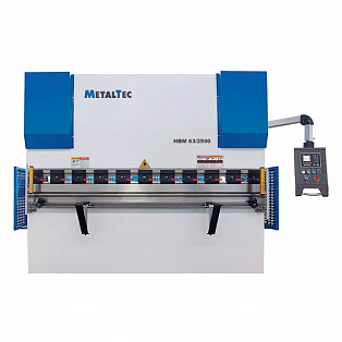 Листогибочный гидравлический пресс MetalTec HBM 63/2500 (Е22, инвертор заднего упора) купить в Новосибирске - rodan.ru
