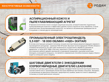 Фрезерно-гравировальный станок с ЧПУ WoodTec HR 1325TC
