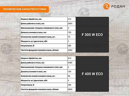 Фуговальный станок WoodTec F 300 W ECO