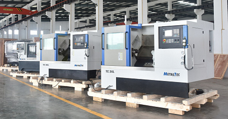 Токарный станок ЧПУ с наклонной станиной MetalTec ТС 36L купить в Новосибирске - rodan.ru