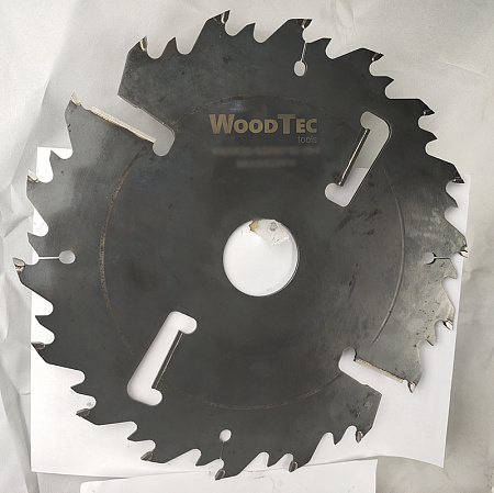 Пила дисковая 350x75, 3.8/2.5, (24+24)+4 WoodTec - rodan.ru