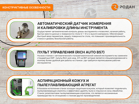 Cтанок фрезерный с ЧПУ по дереву WoodTec HA 1325 C