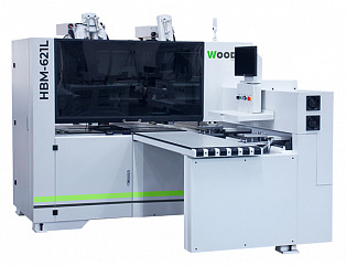 Автоматический сверлильно-присадочный станок с ЧПУ WoodTec HBM 621L в Новосибирске - rodan.ru